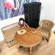 Vintage wicker children's living room