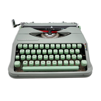 Typewriter hermes baby rocket green linden revised ribbon new