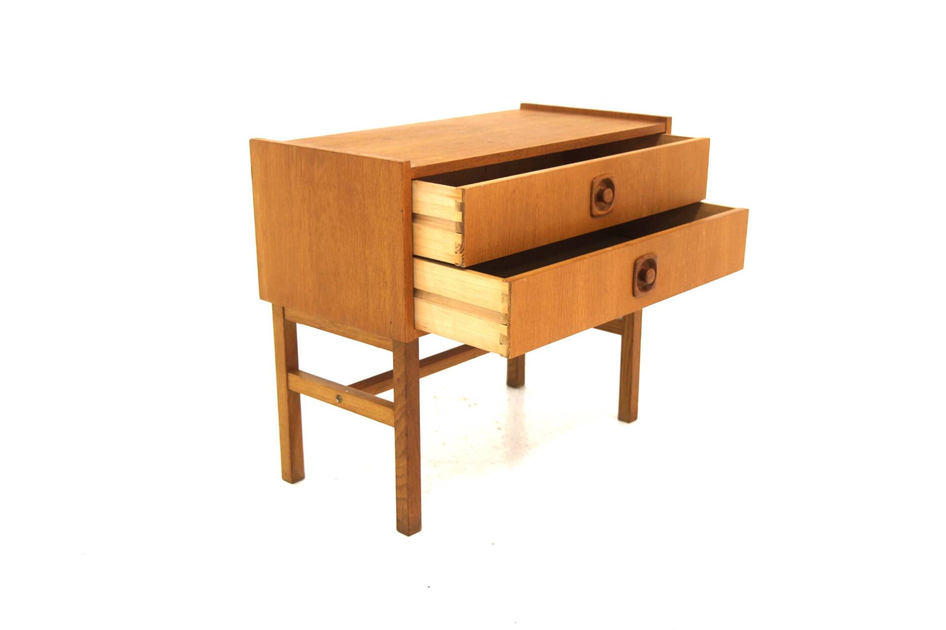 Scandinavian oak chest of drawers, Sweden, 1960