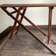 1900 folding ironing console table