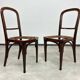 Set of 6 dining chairs no.715 by Gustav Siegel for J&J Kohn