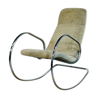 Rocking chair by Ulrich Böhme for Thonet, 1970's