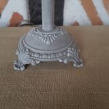 patinated foot bedside lamp