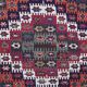Konya Kilim Runner Rug 1930s, Tribal Geometric Wool Flatweave 350x170cm