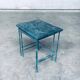 Postmodern Handmade Nesting Table Set by J. Berdou, France, 1980s, Set of 2