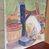 Still life on canvas 60×70 cm