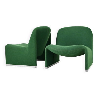 Set de 2 Fauteuils Alky par Giancarlo Piretti pour Anonima Castelli,1970s