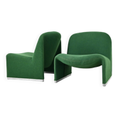 Set of 2 Alky Armchairs by Giancarlo Piretti for Anonima Castelli, 1970s