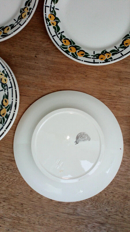 Vintage plate Nouvelles Galeries Ennegé Normandy