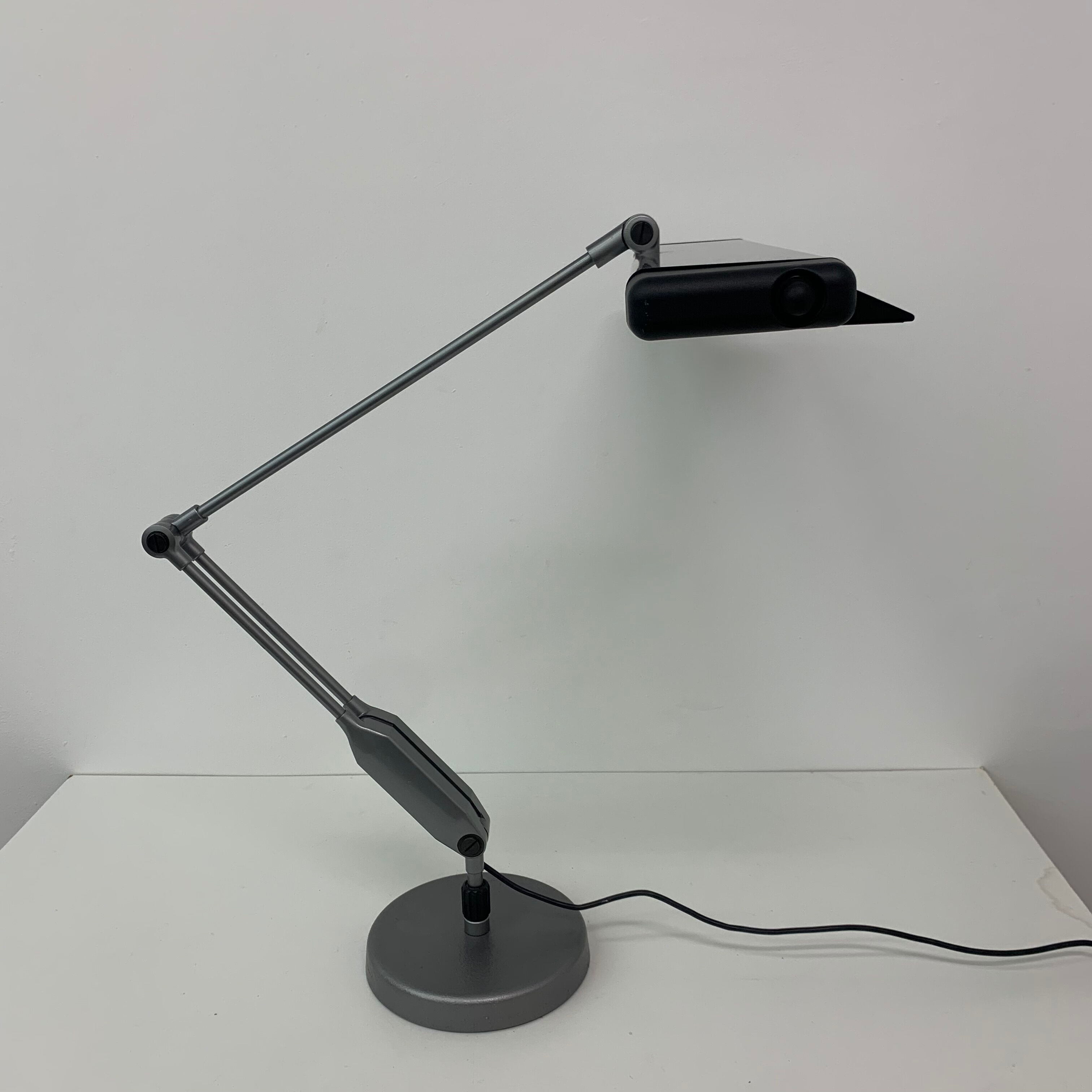 Post modern large desk lamp , 1980's