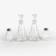 Art Deco chrome and bakelite glass vinegar cruet