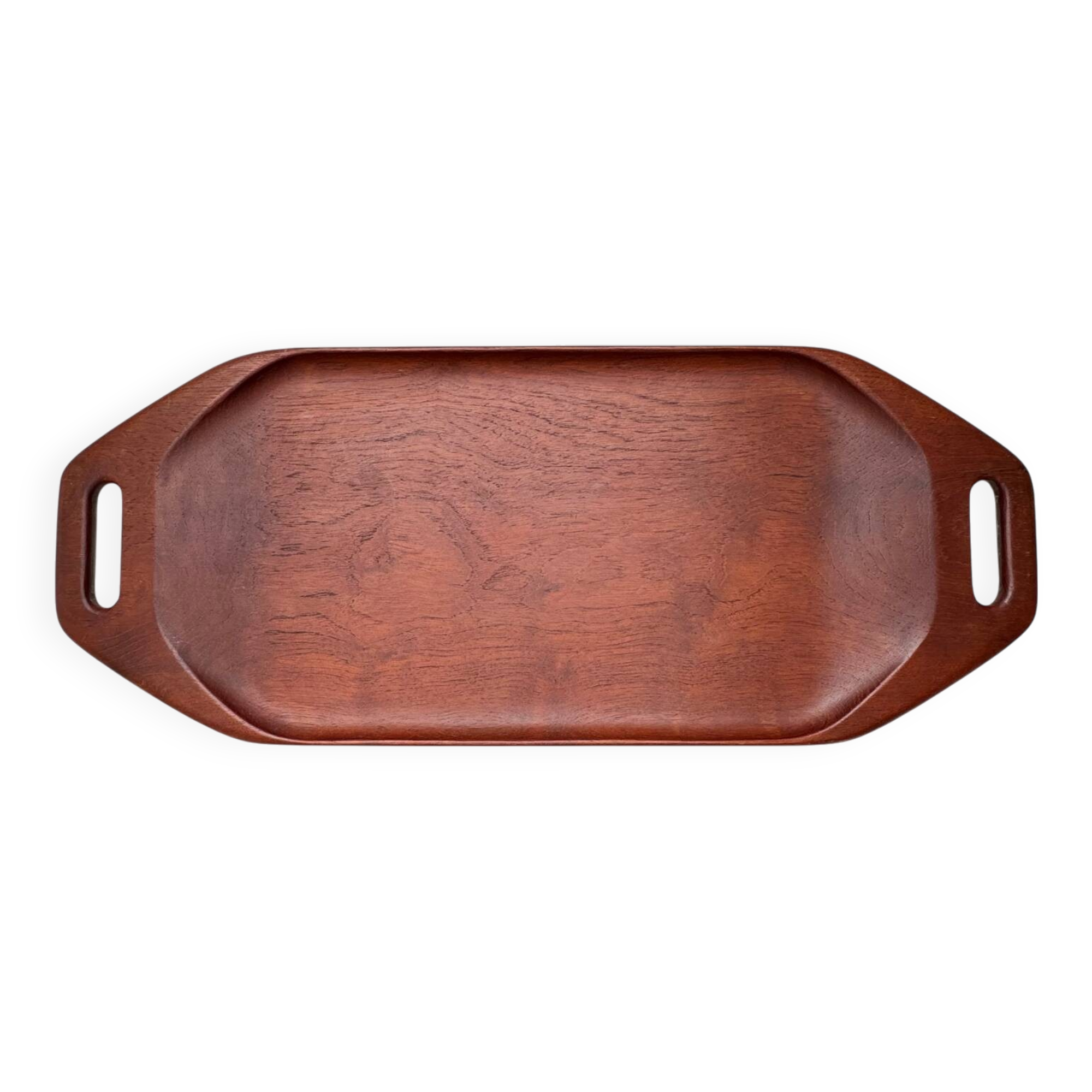 Large teak serving tray Digsmed Danemark