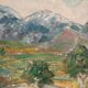 Original Swedish Oil on Canvas – "Landscape" by S. Högfeldt – Signed – Vintage and Framed – 48 × 36 cm (18.9" × 14.2")