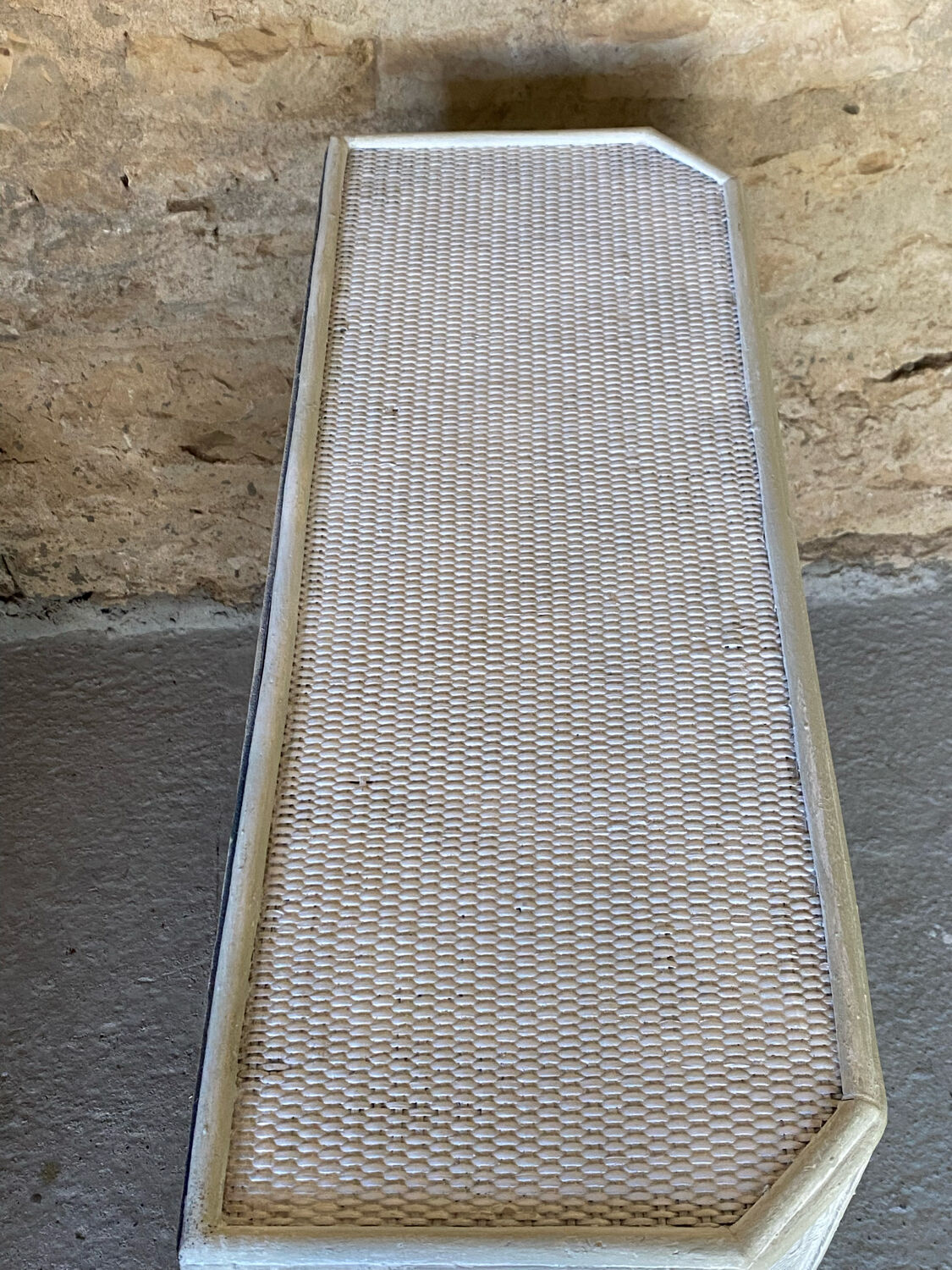 Rattan chest of drawers