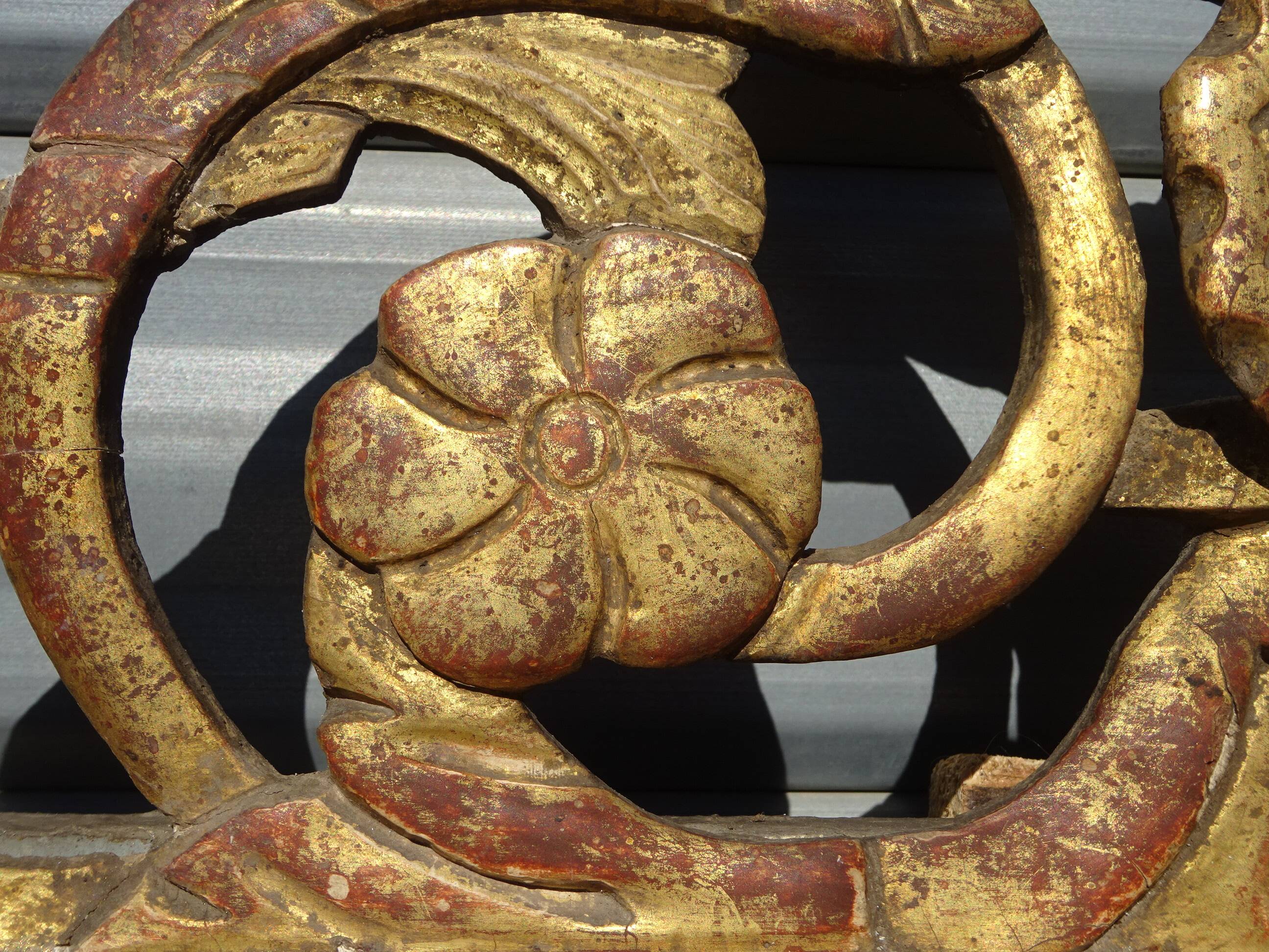 Very old Louis XVI style mirror.