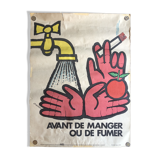 Old vintage poster B. Chadebec 1987