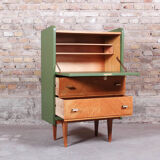 Secretary vintage in oak, circa 1950