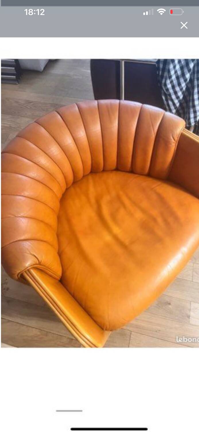 Luigi Massoni armchair for Poltrona Frau