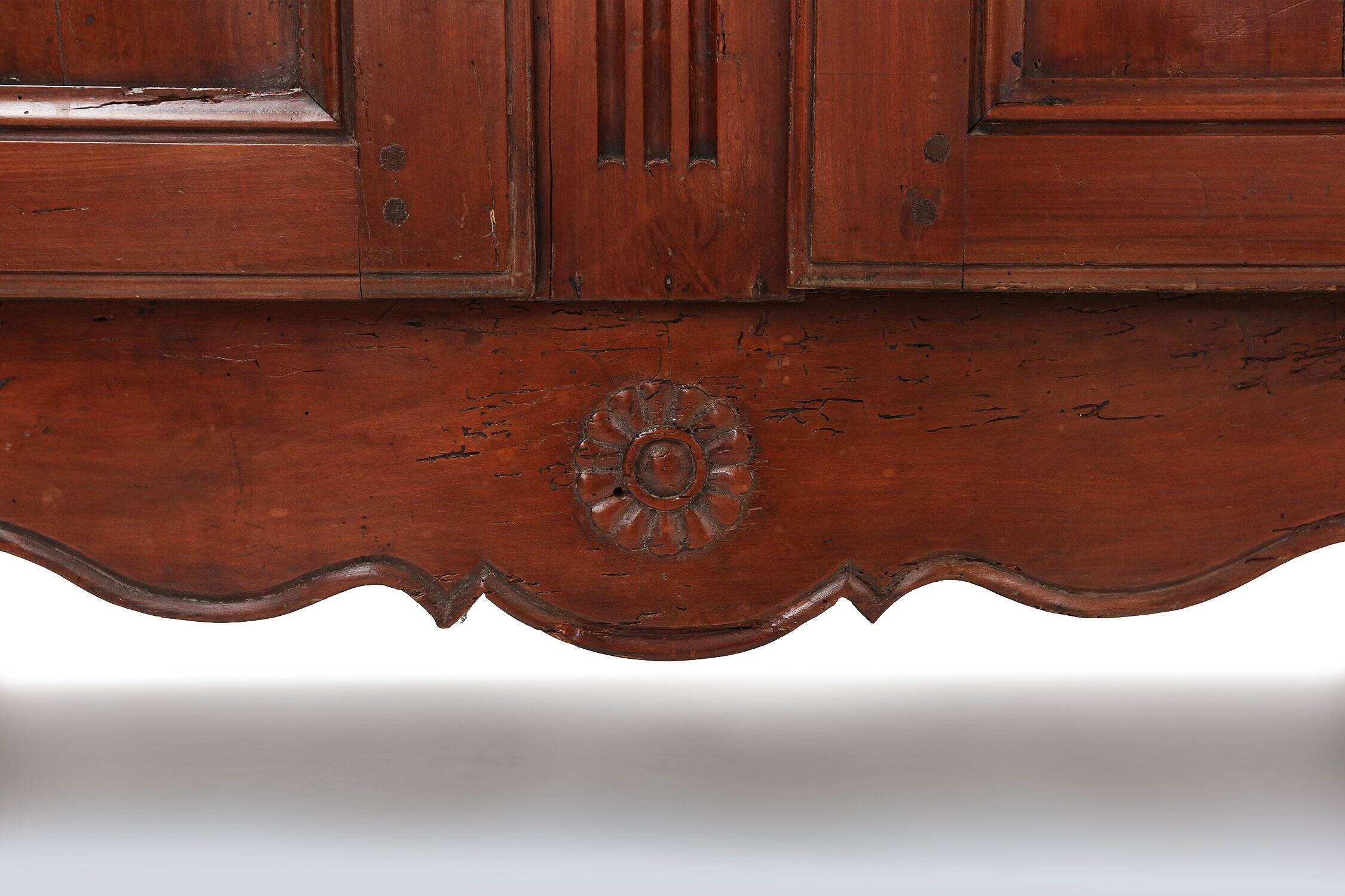 19th Century French Provencial walnut Cupboard, France