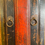 Buffet ancien chinois 3 portes + 3 tiroirs