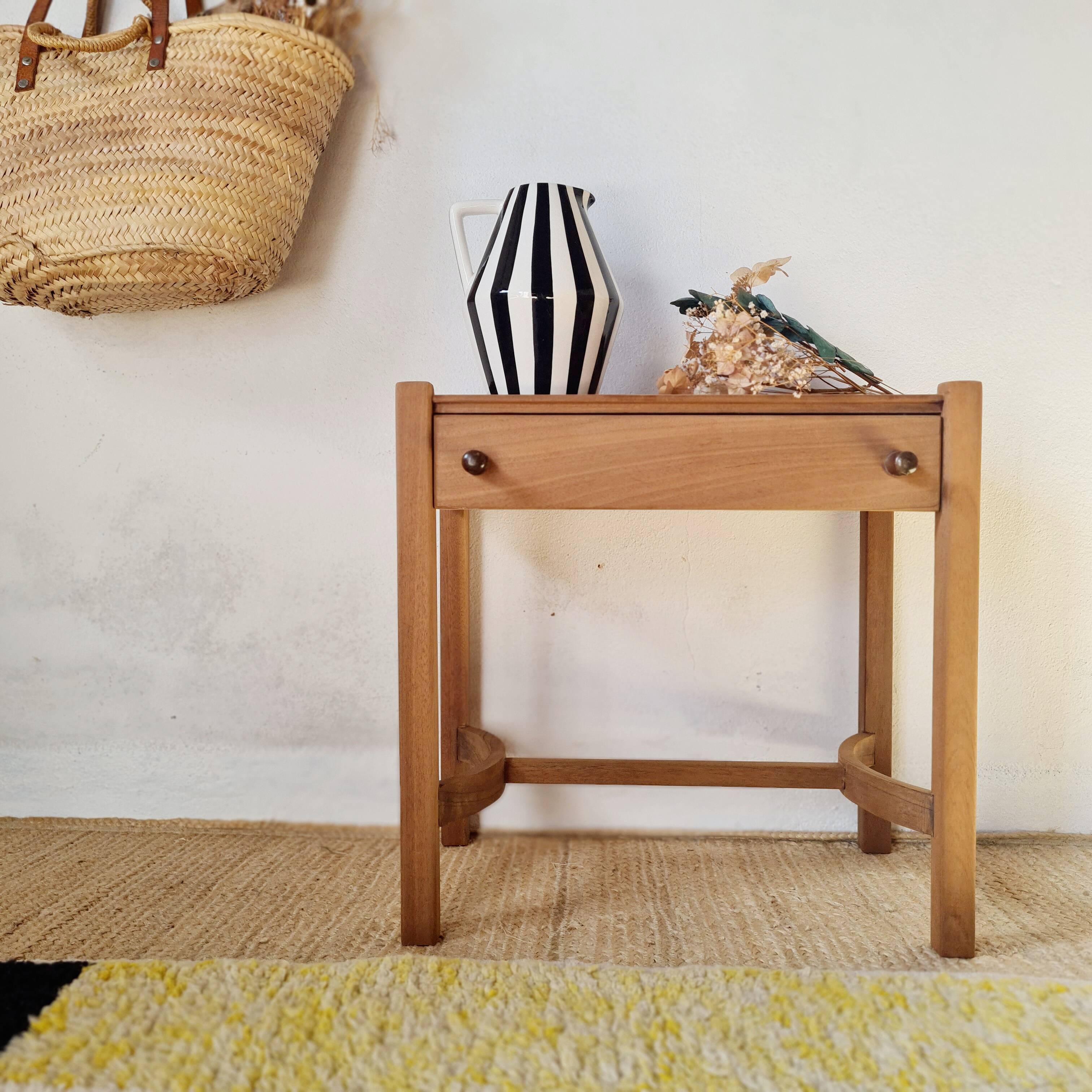 Table de chevet, table d'appoint ancienne Roche Bobois
