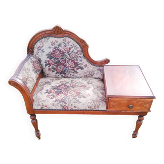 Vintage telephone furniture/armchair