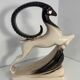 Large ceramic ram in Art Deco style by One Royal Art Art Brown and Whiting, 1960