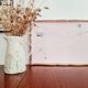 Presentation tray in raw and pink wood