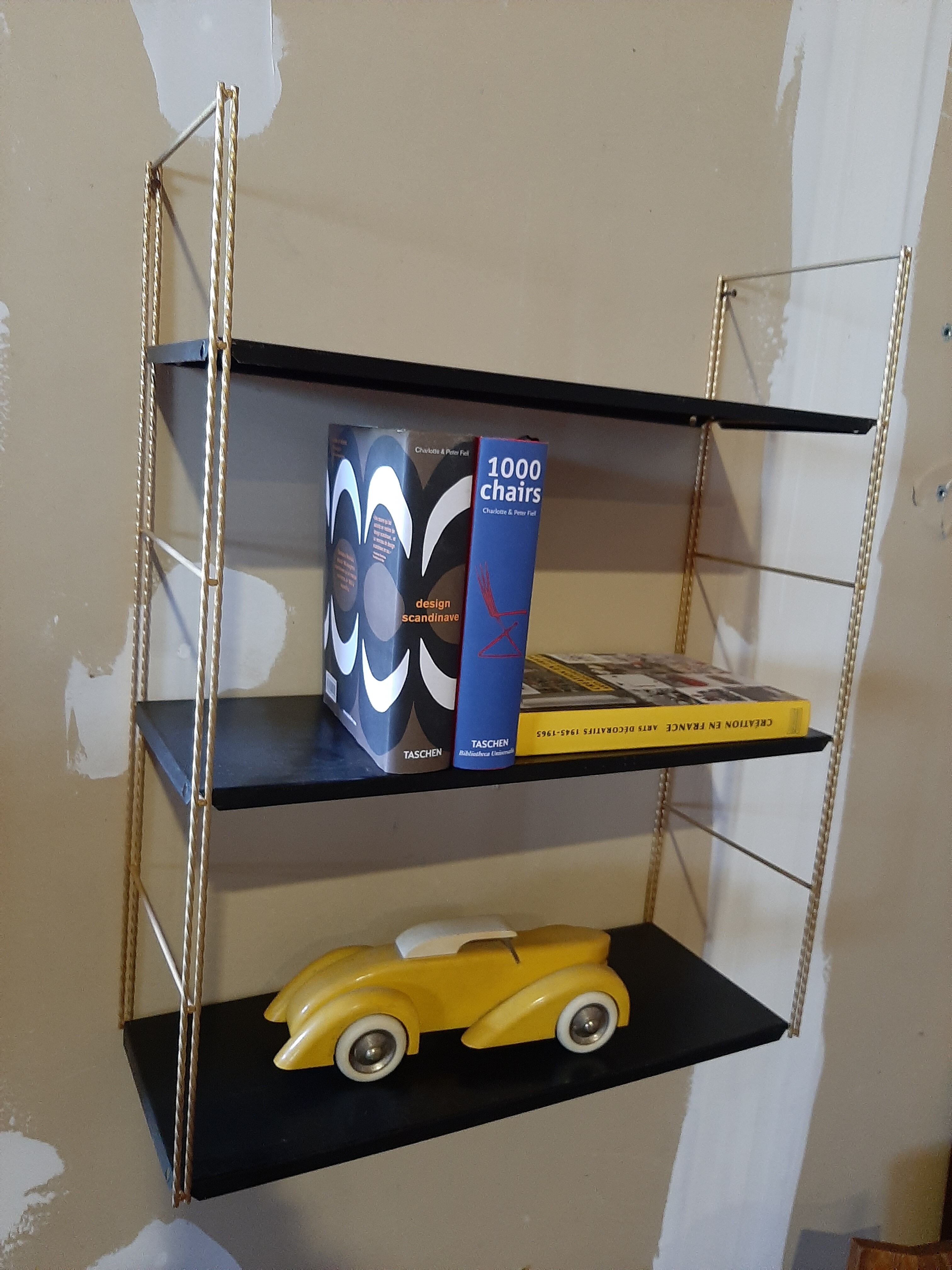 Étagère string modulable années 50