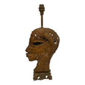 Pied de lampe vintage, création d’artiste années 70