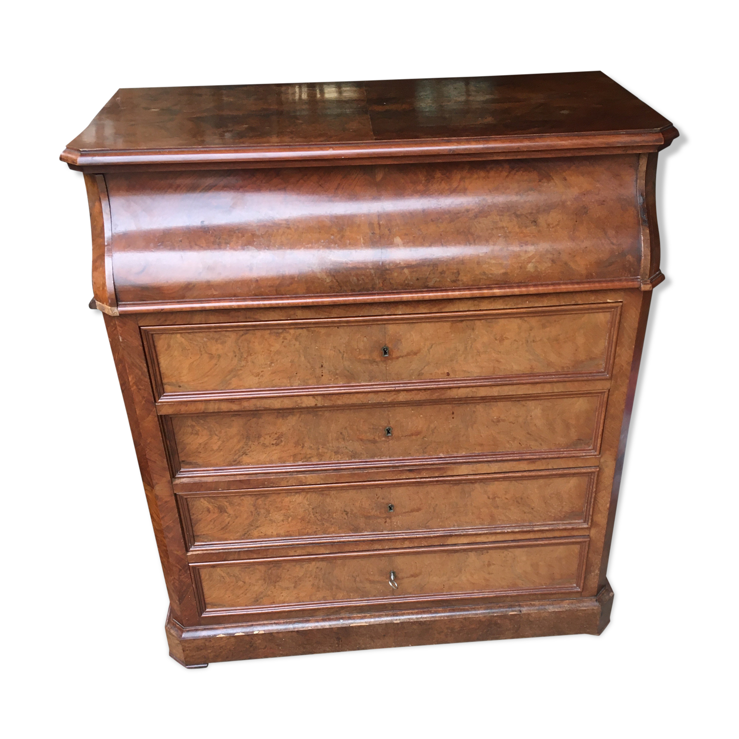 Railway toilet chest of drawers