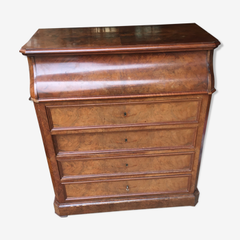 Commode de toilette chemin de fer