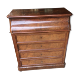 Railway toilet chest of drawers