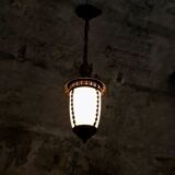 Wrought iron lantern, France, 1950s