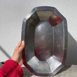 Plat art déco inox Guy Degrenne