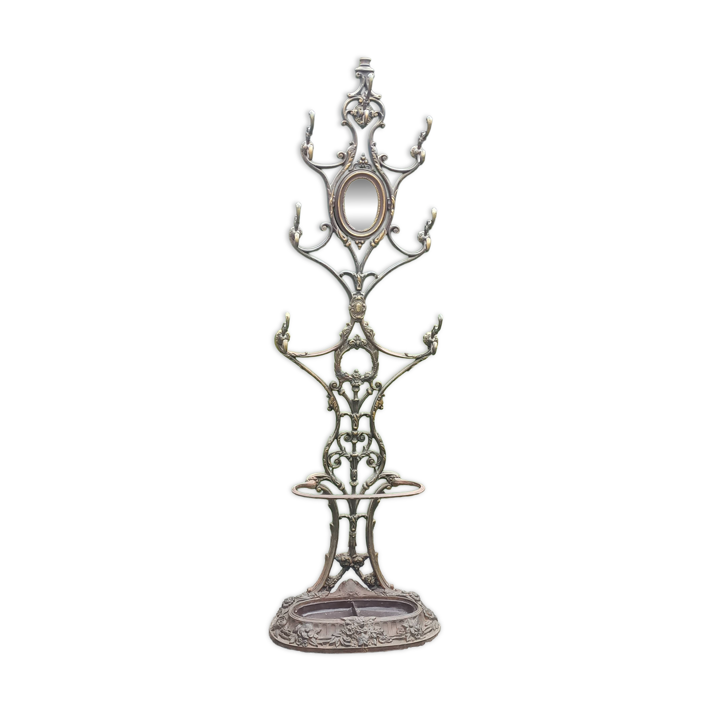 Cast iron cloakroom 1900 Corneau in Charleville