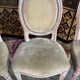 4 chaises médaillons louis xvi 19eme