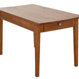 Kitchen table with 2 drawers 130cm farmhouse style 1950