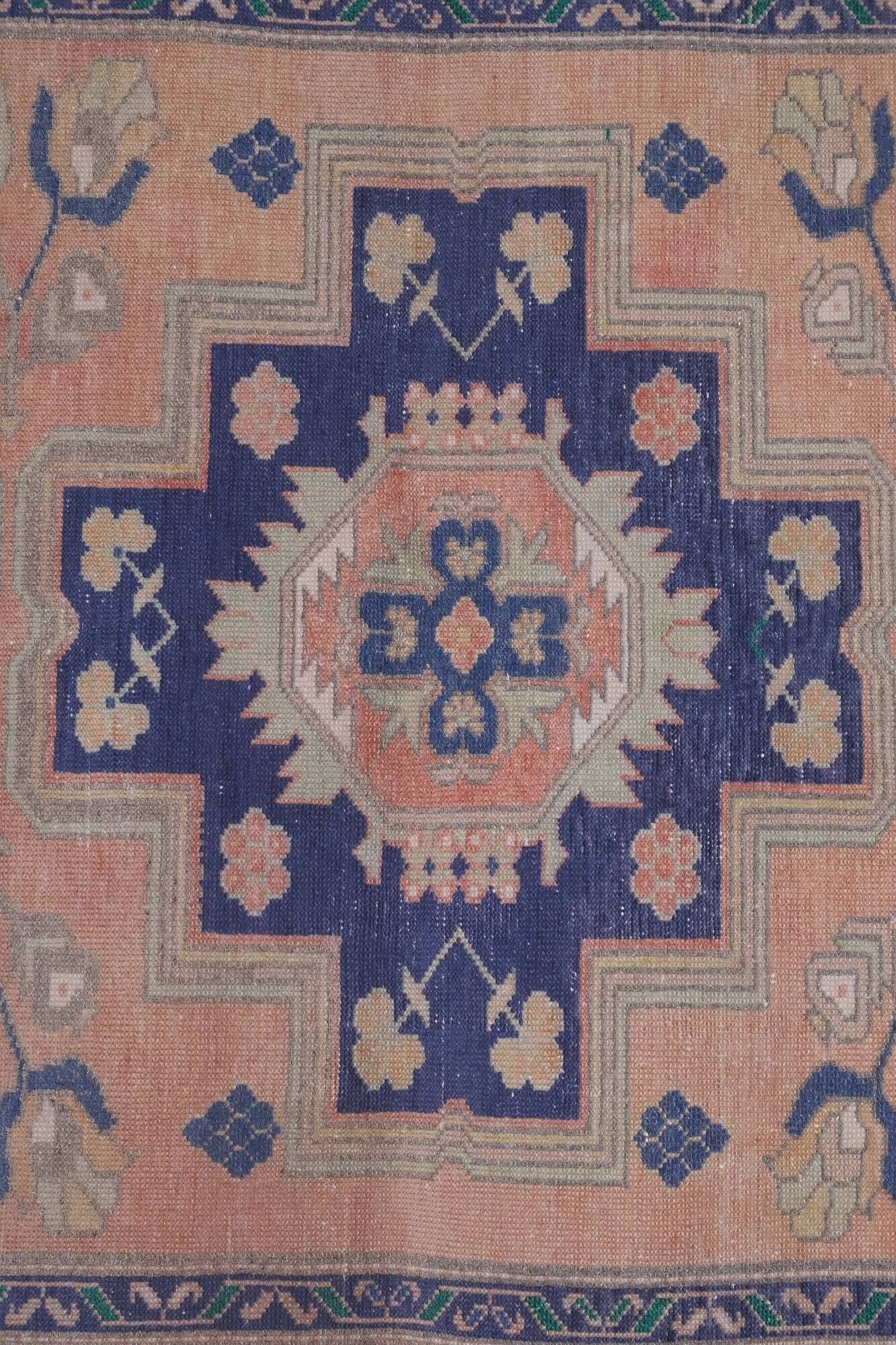 Tapis turc vintage fait main
