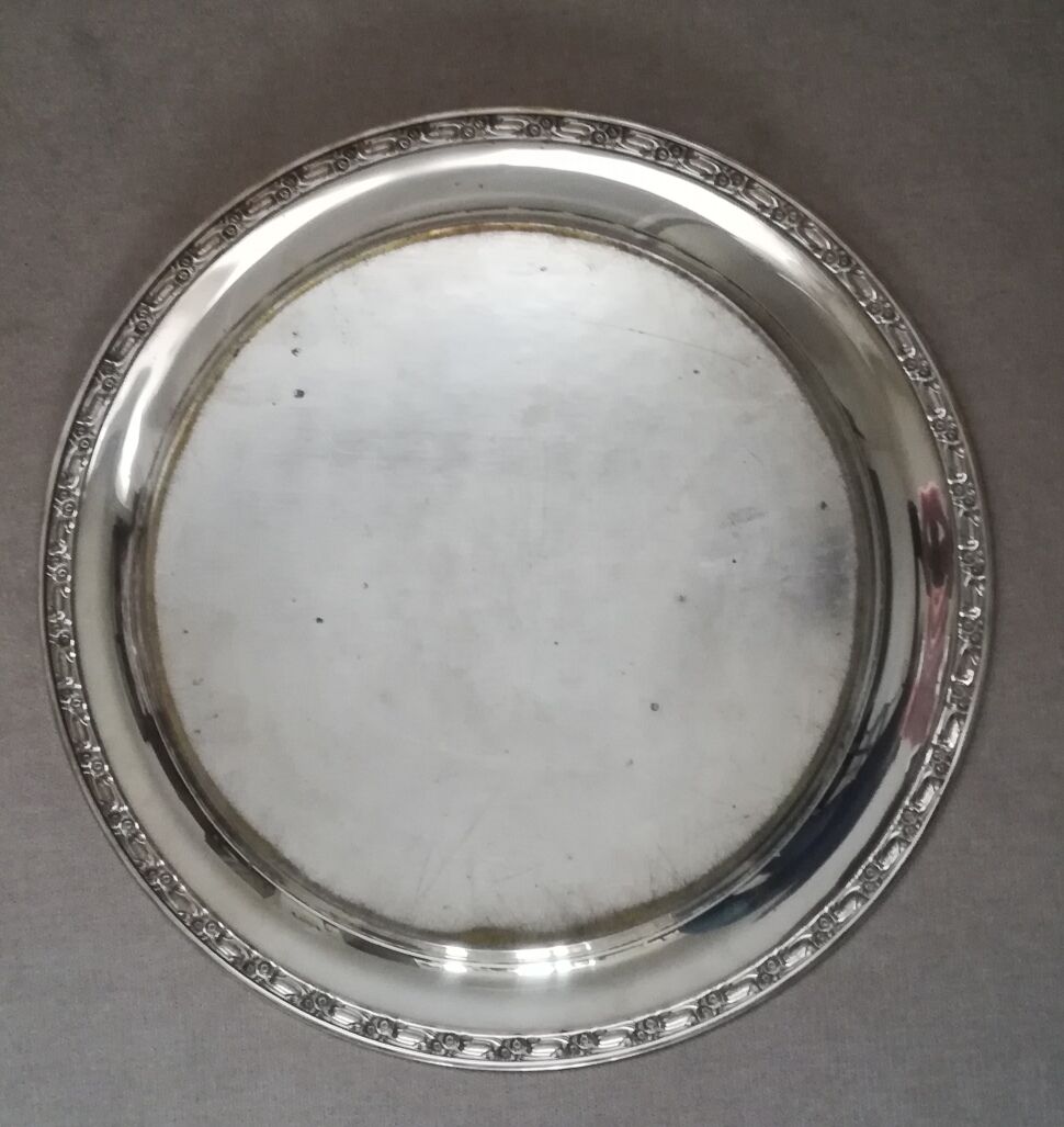 Oneida silverware goldsmith tray. S