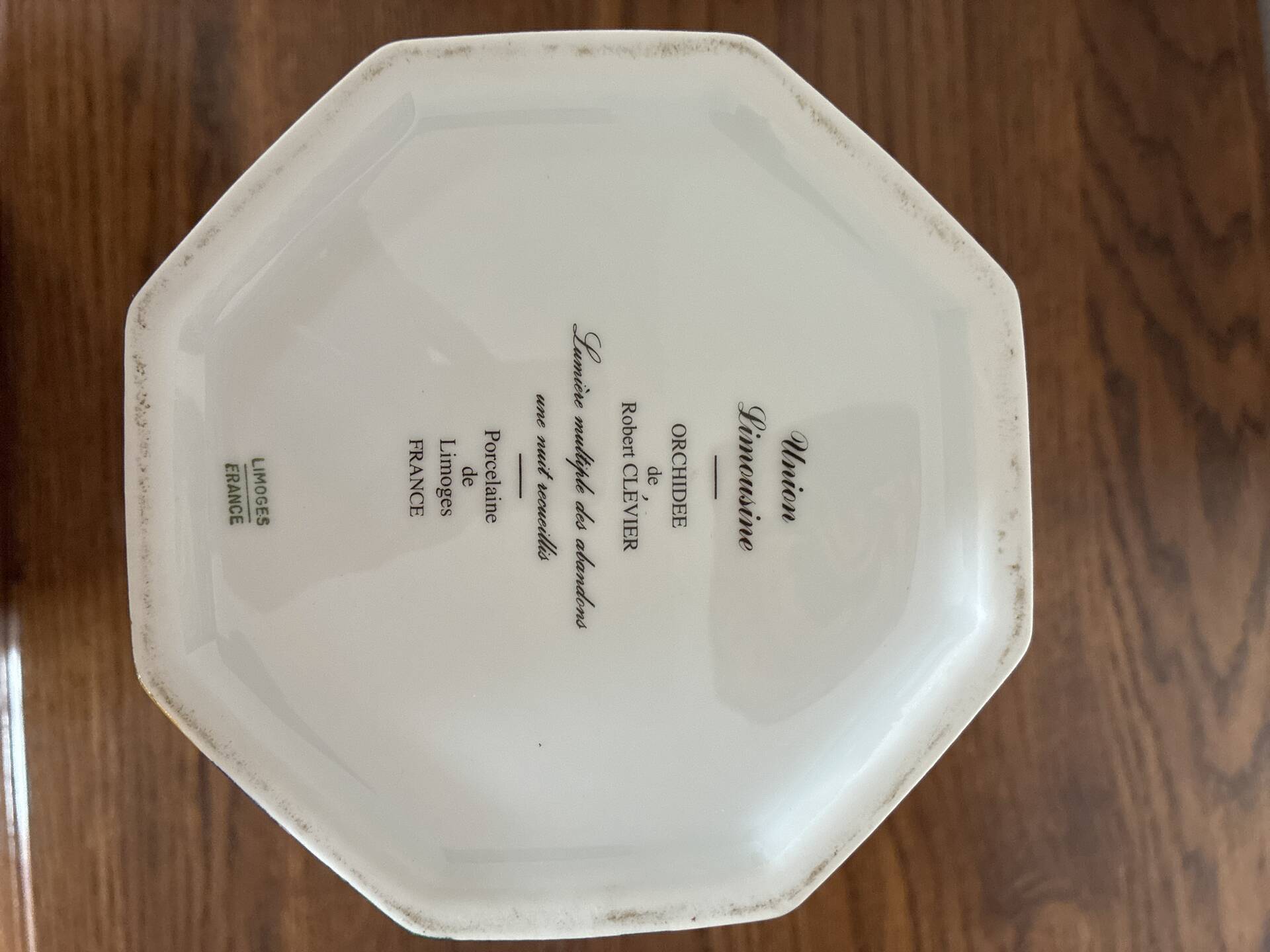 Vase porcelaine de limoge