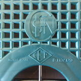 Banette of 2 metal mail baskets 70s