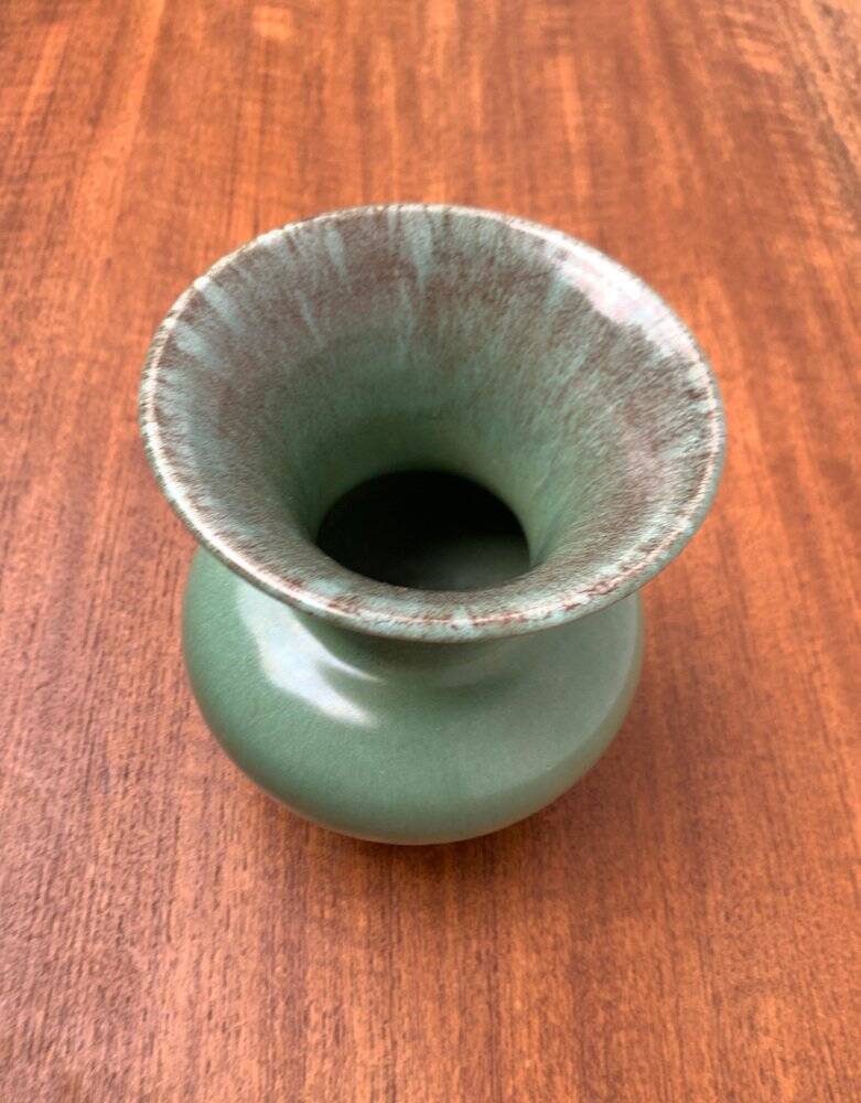 German Art Deco ceramic vase by Jasba, 1940s