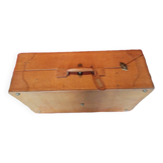 Old cabin suitcase