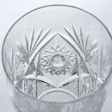 6 Bohemian crystal flutes