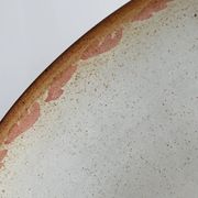 Glazed stoneware dish – France, mid-20th century
