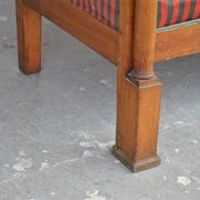 Seat style Empire early 1900s mahogany