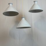 3 Danish pendant lights from the 80s