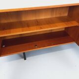 Vintage Scandinavian modernist style teak sideboard storage unit