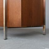 Presidential office rosewood and chrome 1960s